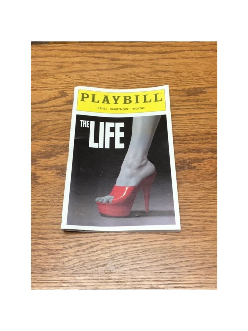 Playbill The Life Broadway NYC
